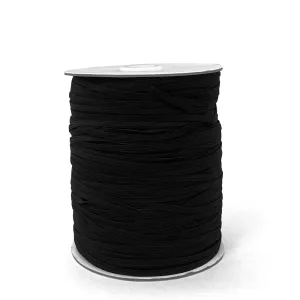 1/8" Black Elastic Roll (320 Meters)