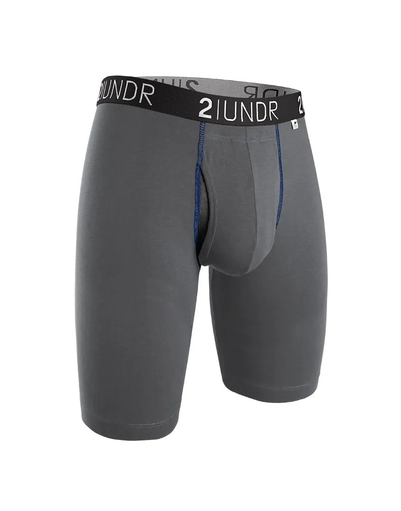 2UNDR Swing Shift Long Legs Solids Boxer Brief 2U01LL