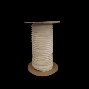 3/4" White Elastic Roll (125 Meters)