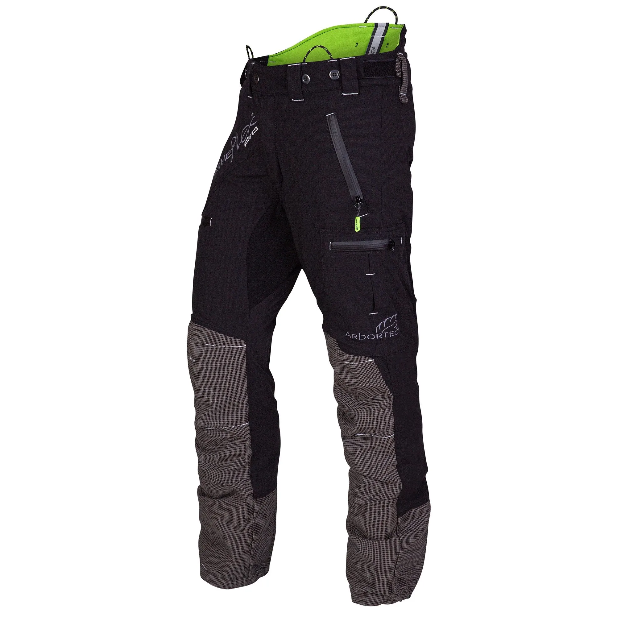 AT4060 Breatheflex Pro Chainsaw Pants Design A Class 1 - Black