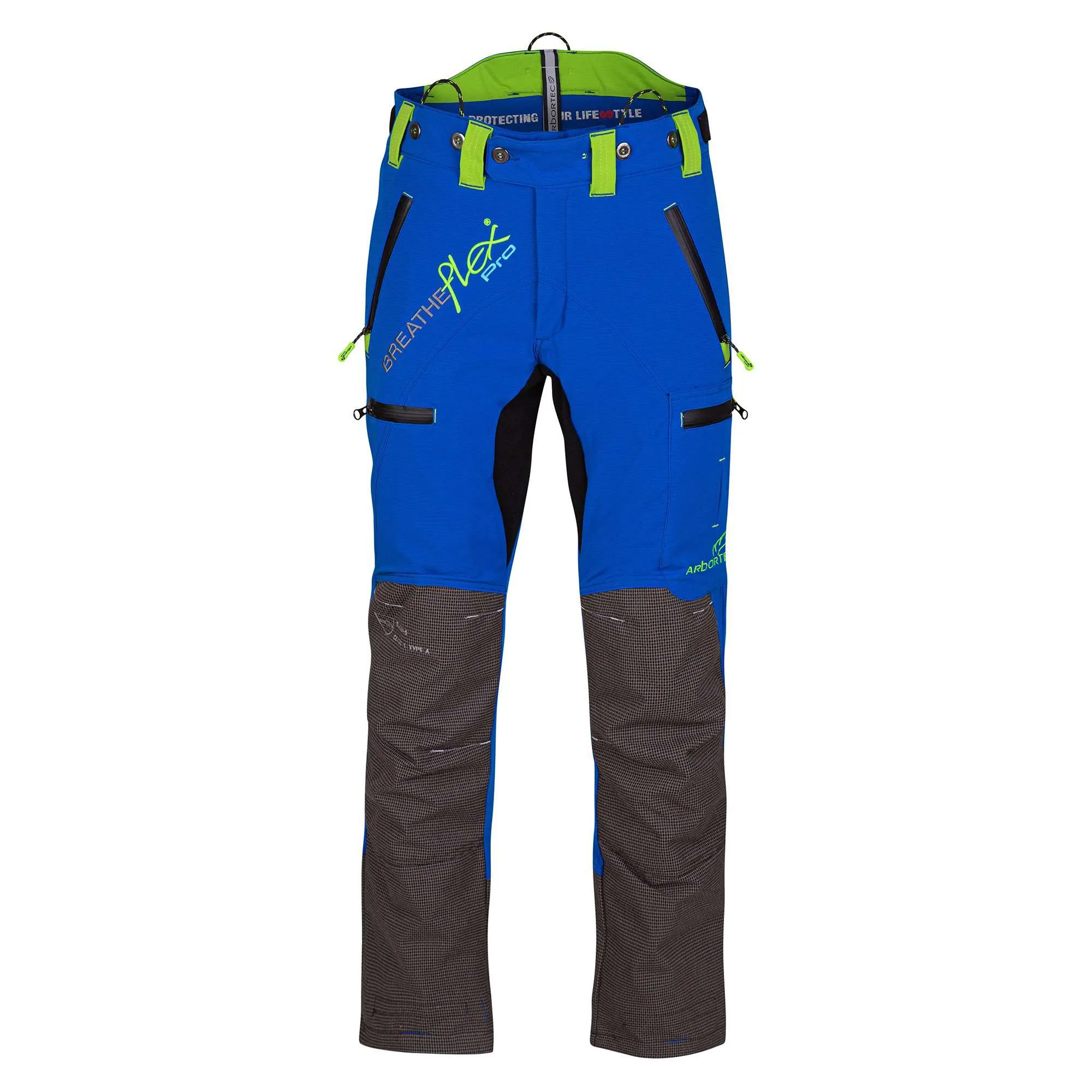 AT4060 Breatheflex Pro Chainsaw Pants Design A Class 1 - Blue