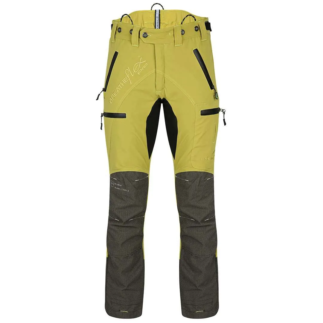 AT4060 Breatheflex Pro Chainsaw Pants Design A Class 1 - Citrine