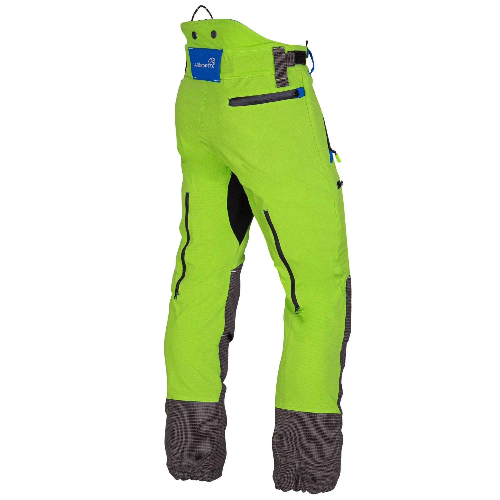 AT4060 Breatheflex Pro Chainsaw Pants Design A Class 1 - Lime