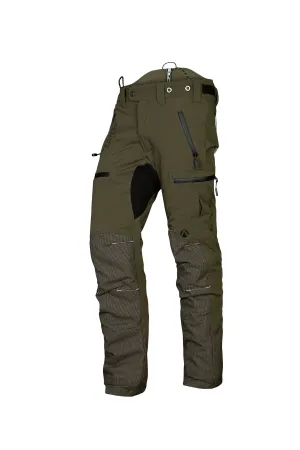 AT4060 Breatheflex Pro Chainsaw Pants Design A Class 1 - Olive