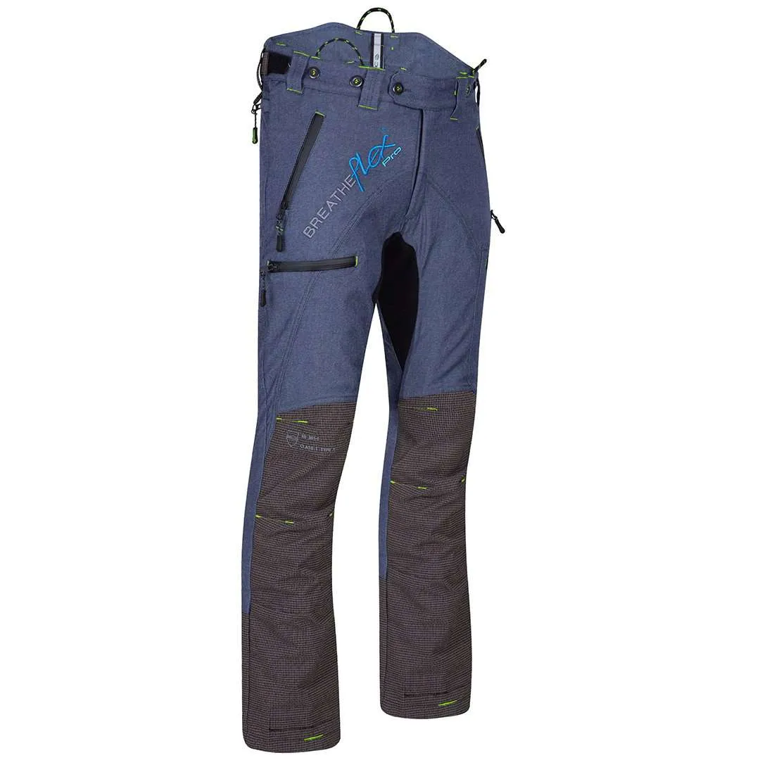 AT4060(US) Breatheflex Pro Chainsaw Pants UL Rated - Denim Blue Legacy