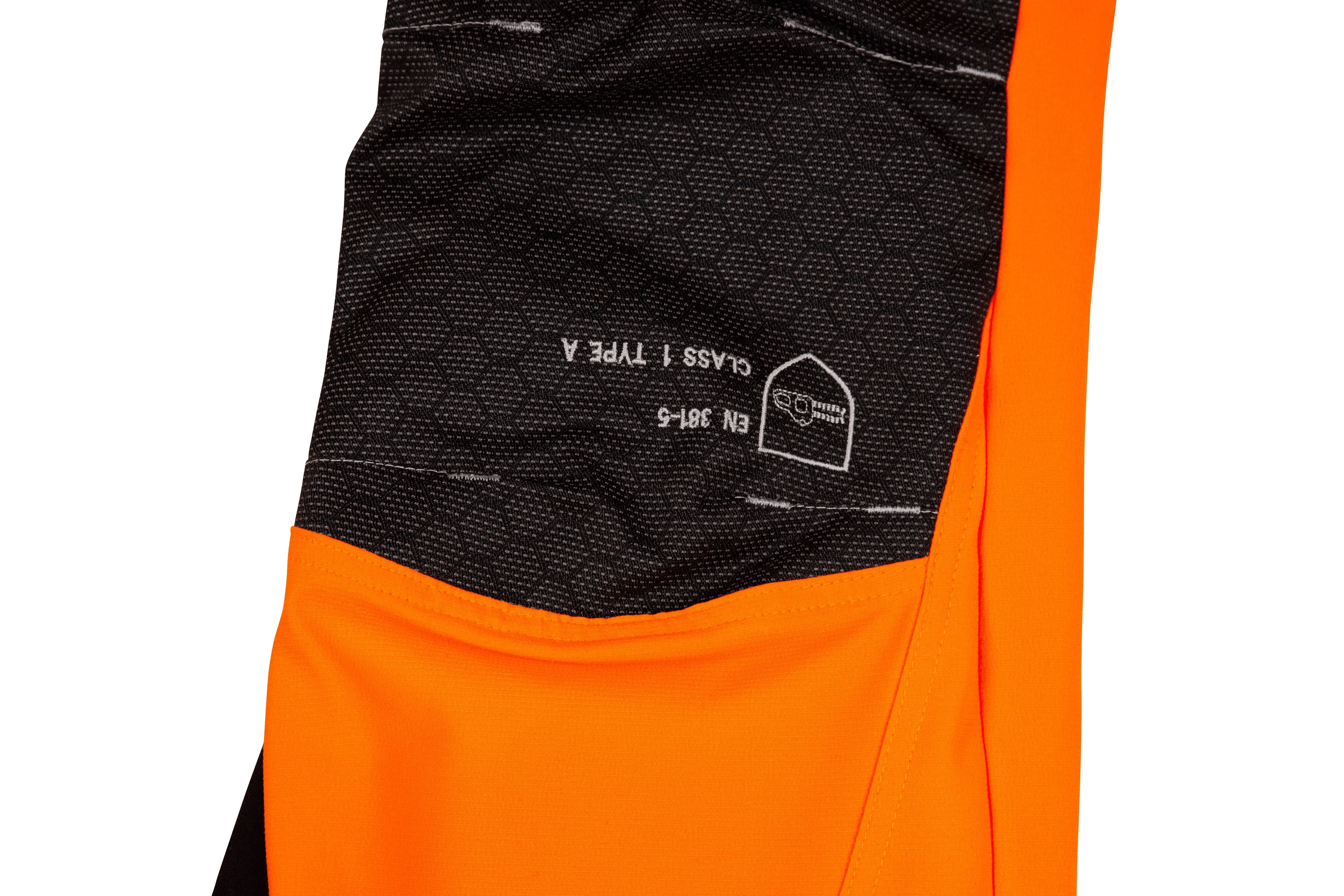 AT4060(US) Breatheflex Pro Chainsaw Pants UL Rated - Hi-Viz Orange