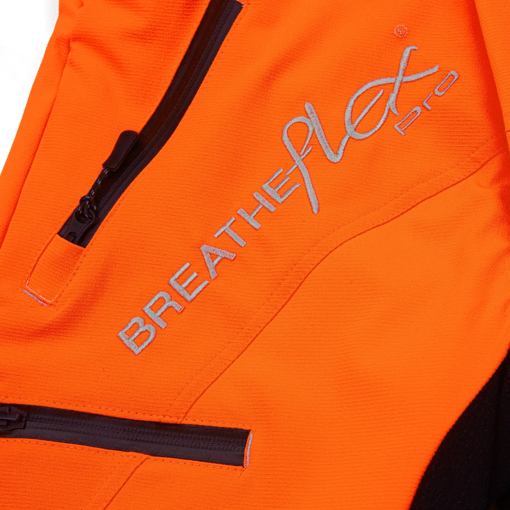 AT4060(US) Breatheflex Pro Chainsaw Pants UL Rated - Hi-Viz Orange