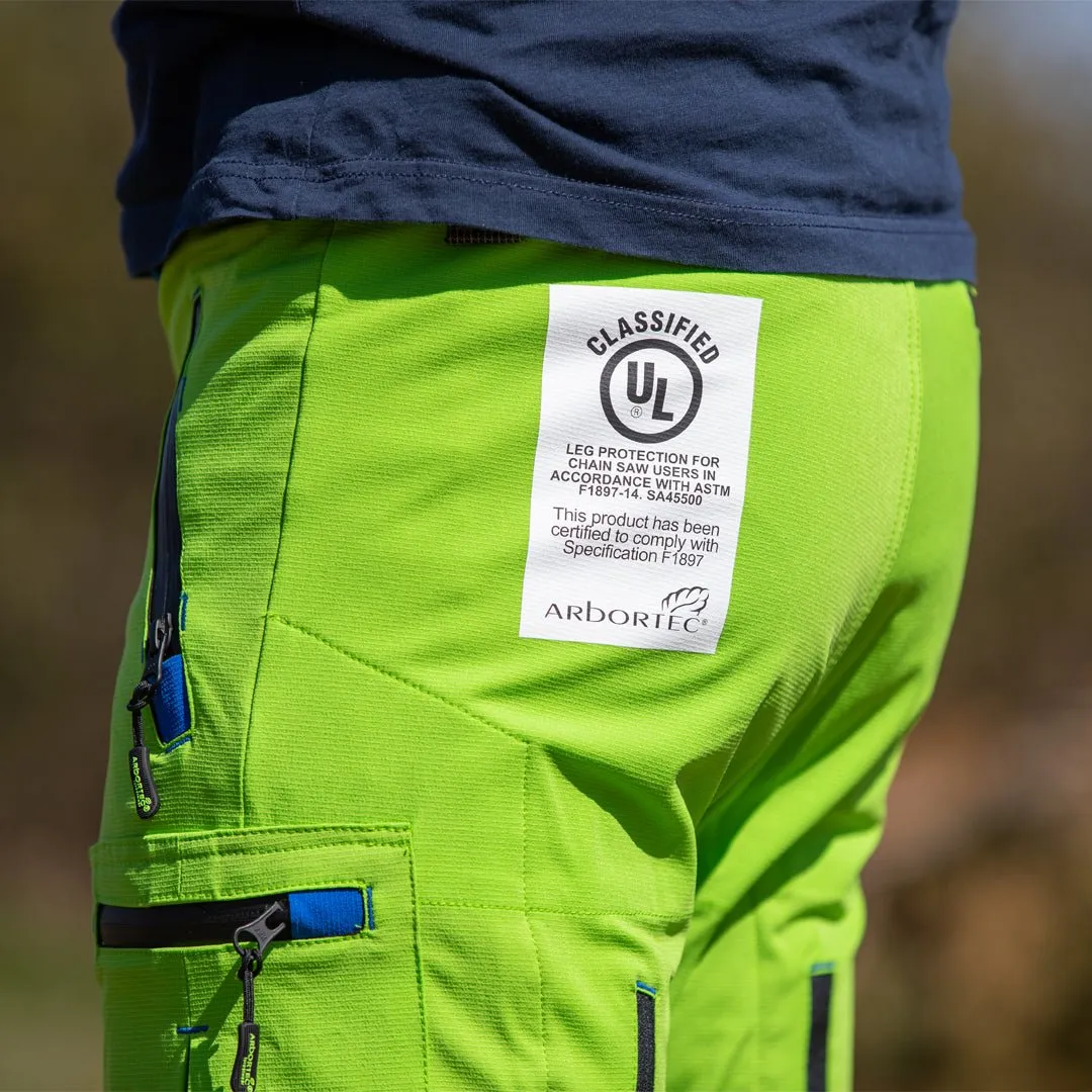 AT4060(US) Breatheflex Pro Chainsaw Pants UL Rated - Lime