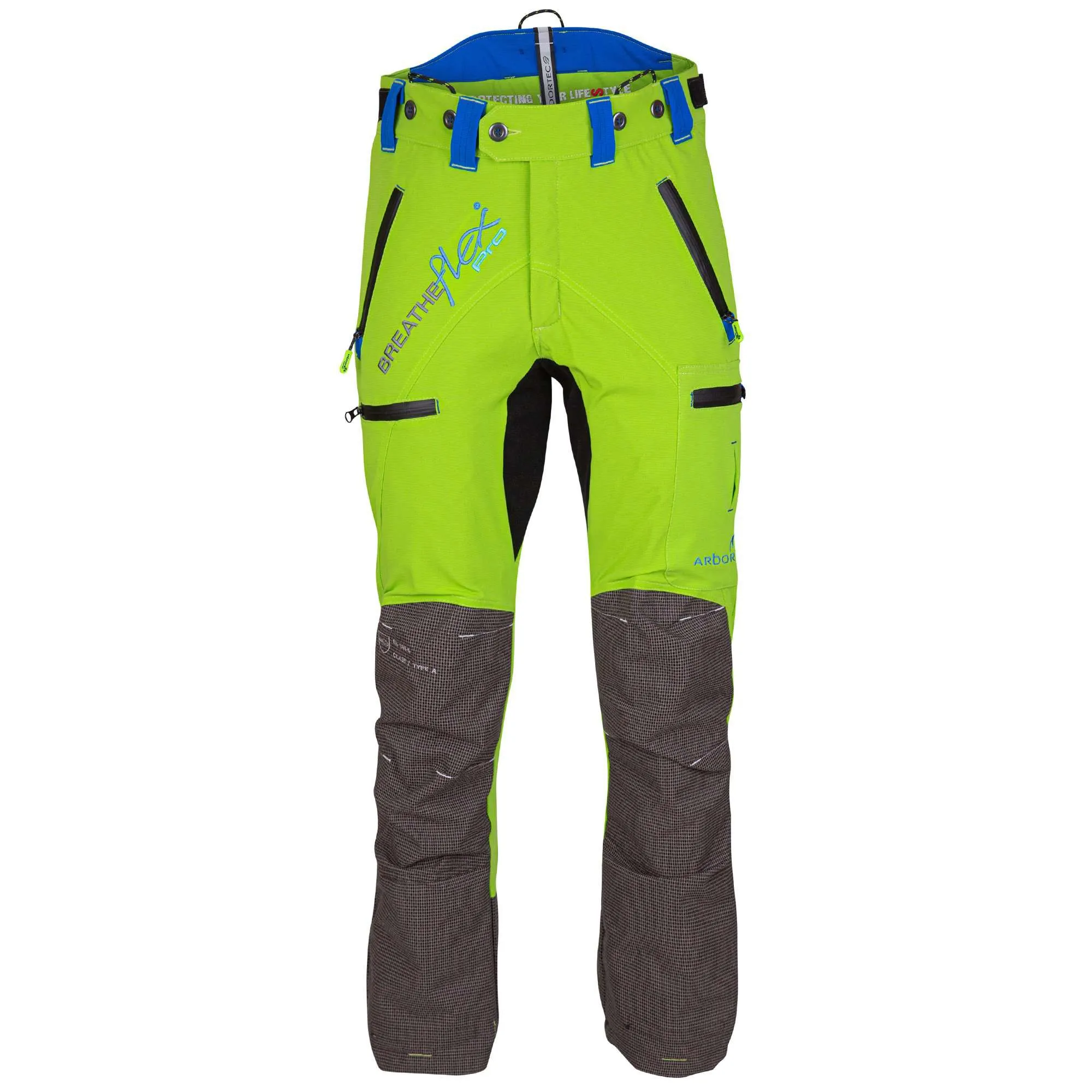 AT4060(US) Breatheflex Pro Chainsaw Pants UL Rated - Lime