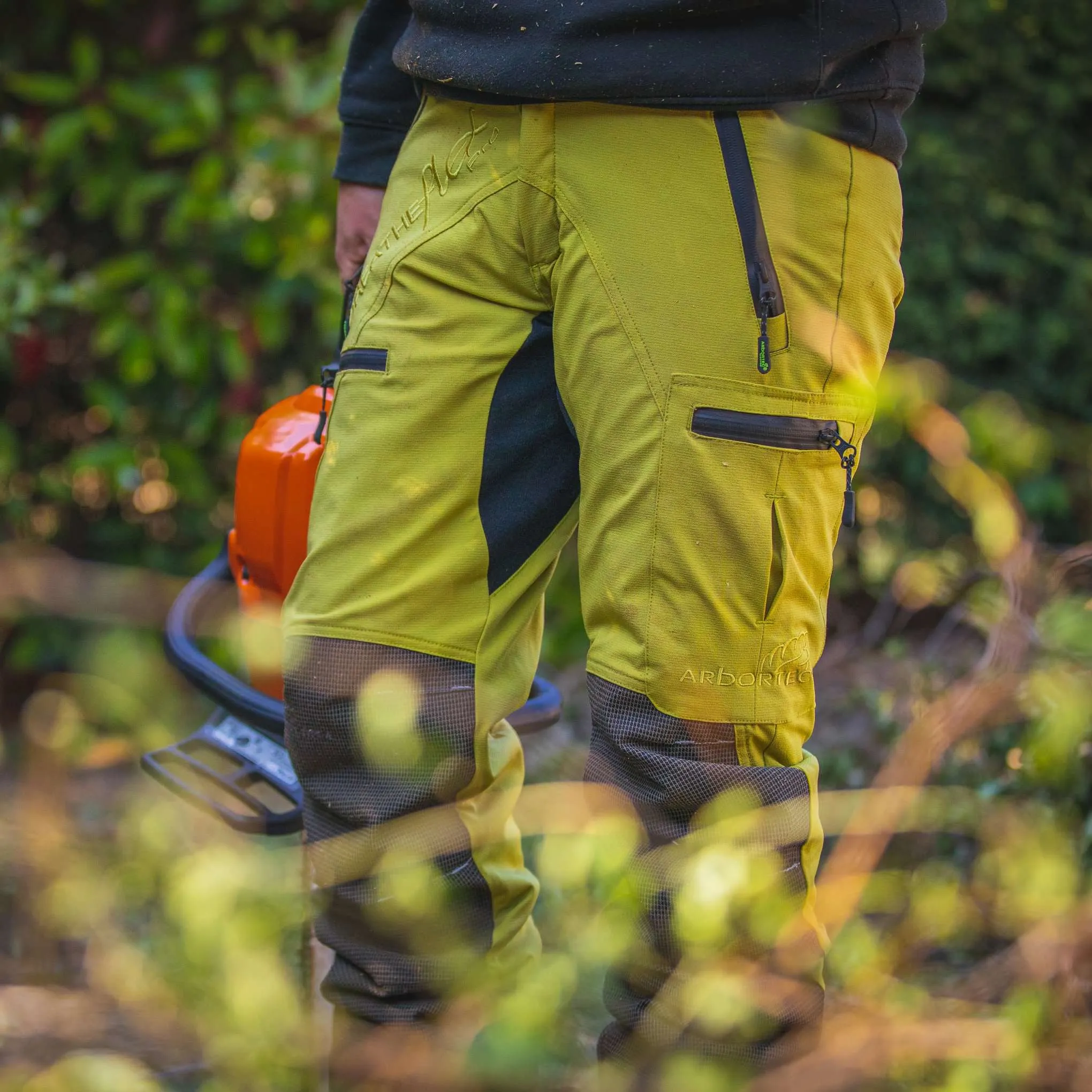 AT4070 Breatheflex Pro Chainsaw Pants Design C Class 1 - Citrine