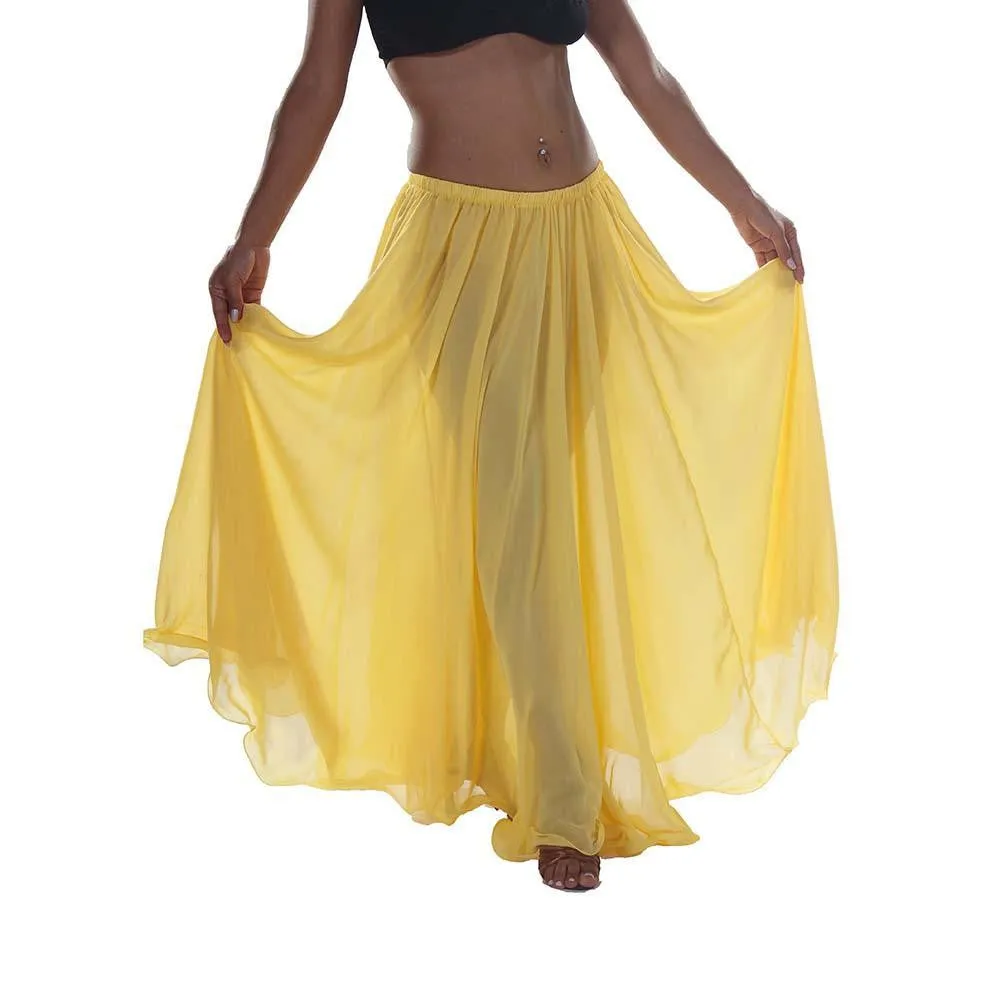 Belly Dance Chiffon Full Circular Skirt