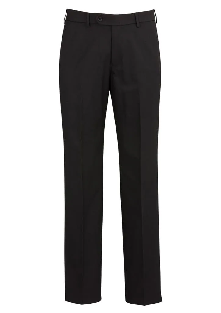 Biz Corporates Mens Cool Stretch Flat Front Pant (70112R)