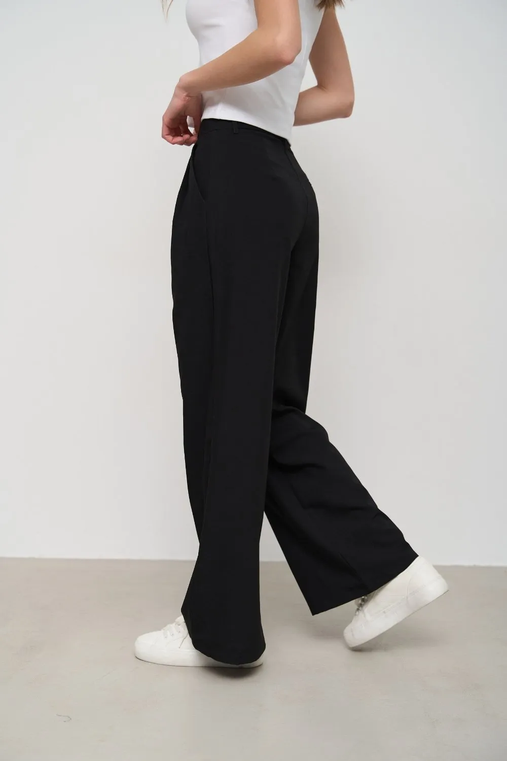 Black Wide Leg Pants