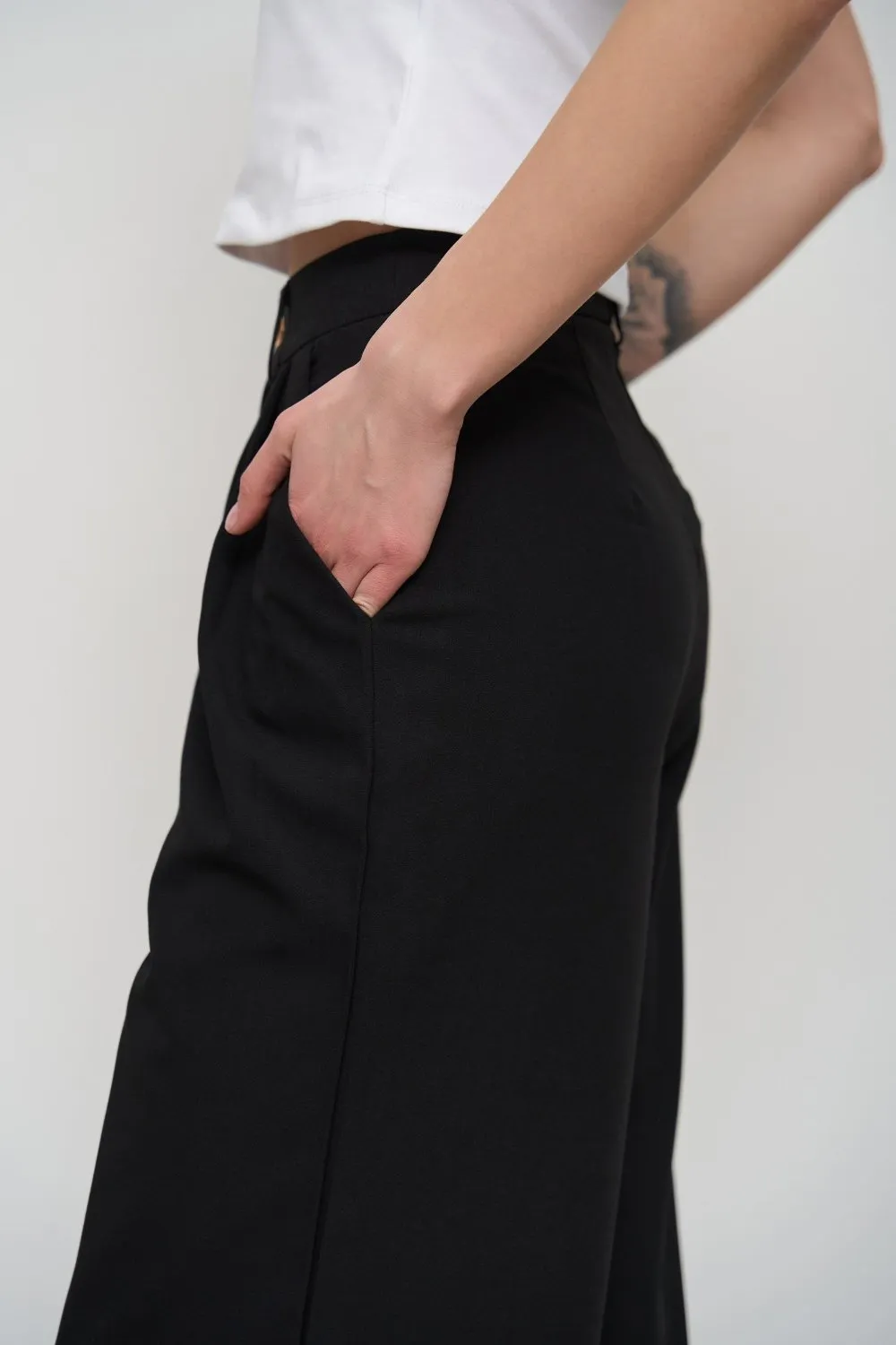 Black Wide Leg Pants