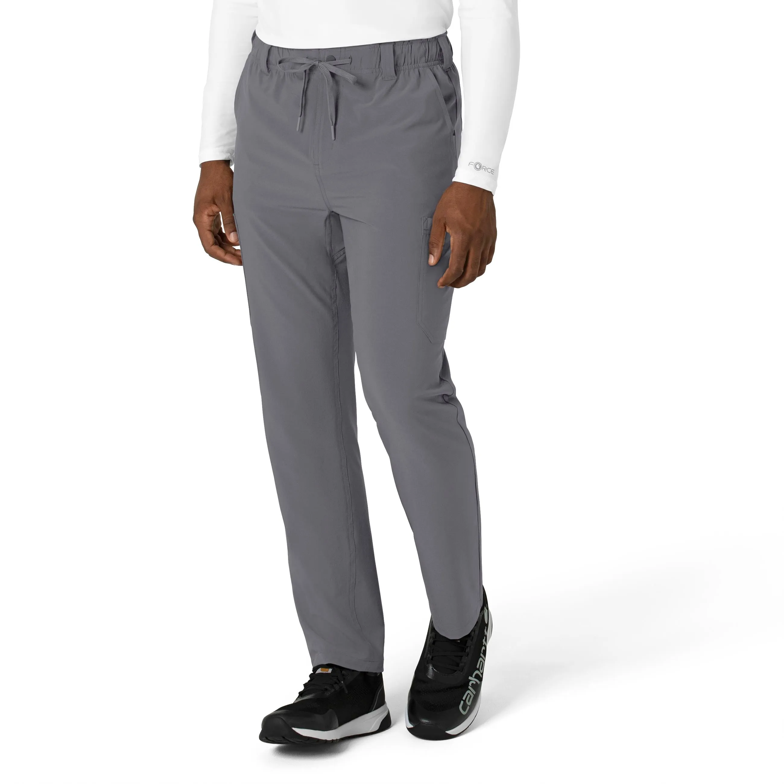 Carhartt Force Cross-Flex Men's Straight Leg Scrub Pant - Pewter