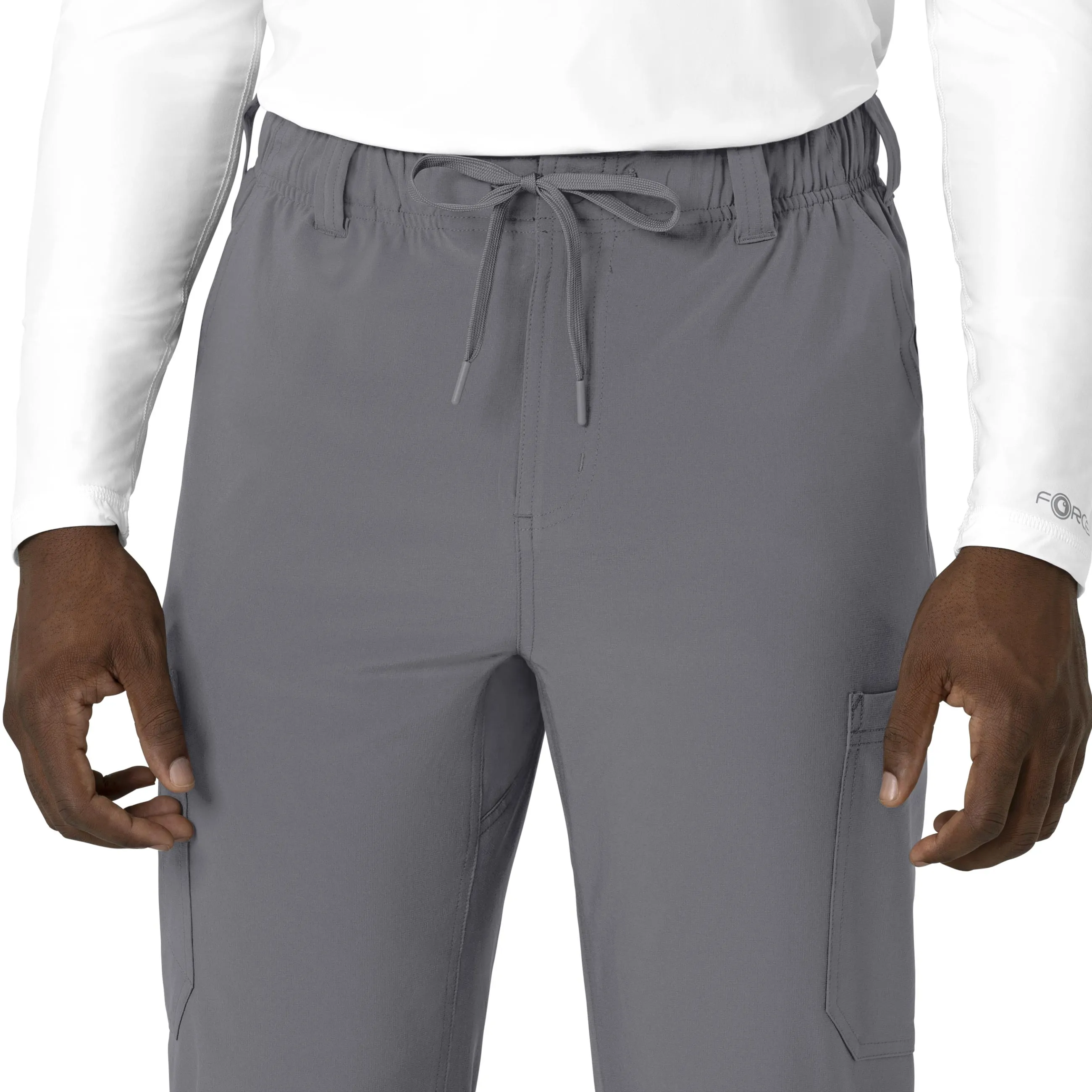 Carhartt Force Cross-Flex Men's Straight Leg Scrub Pant - Pewter