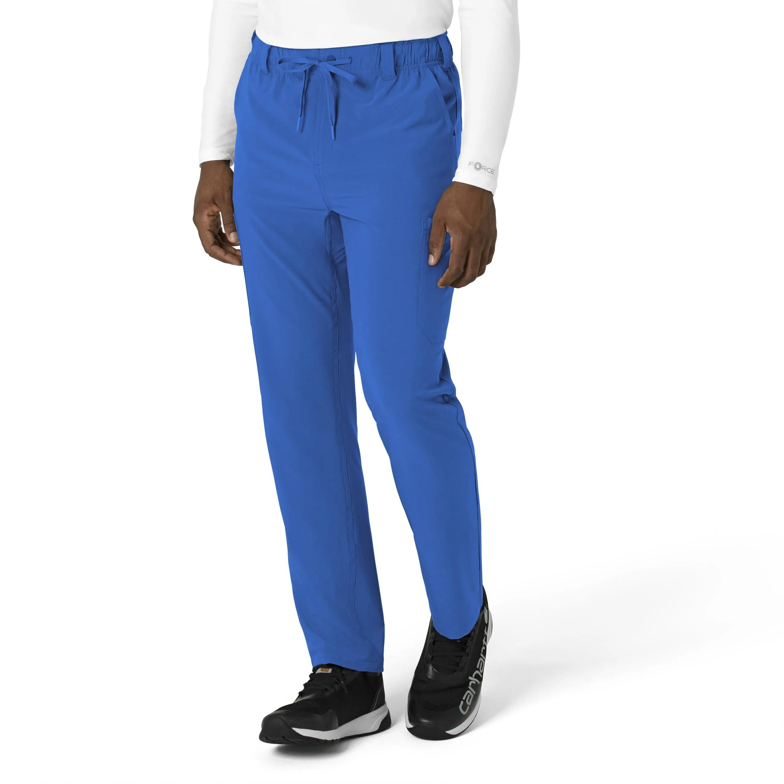 Carhartt Force Cross-Flex Men's Straight Leg Scrub Pant - Royal