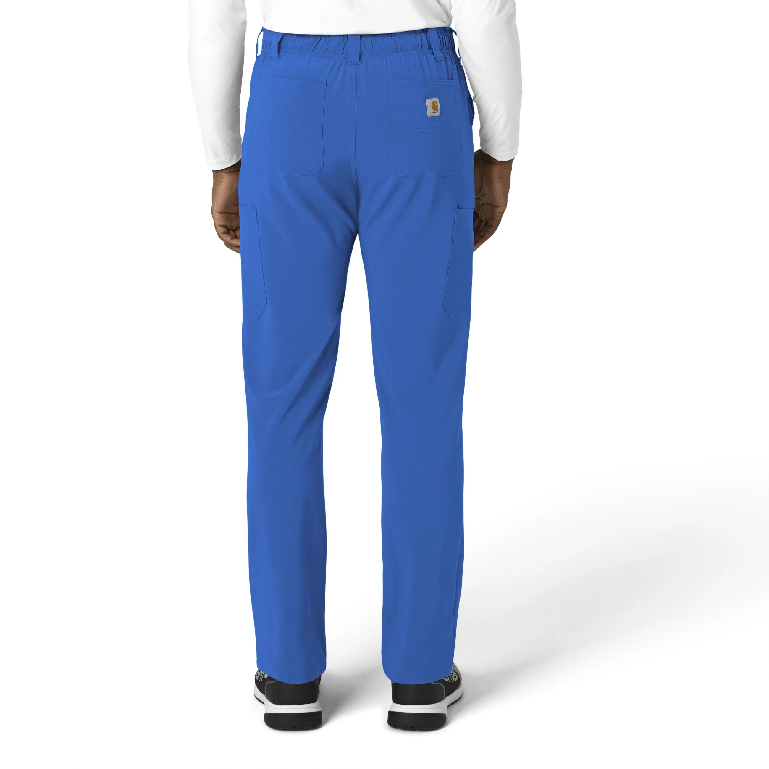 Carhartt Force Cross-Flex Men's Straight Leg Scrub Pant - Royal