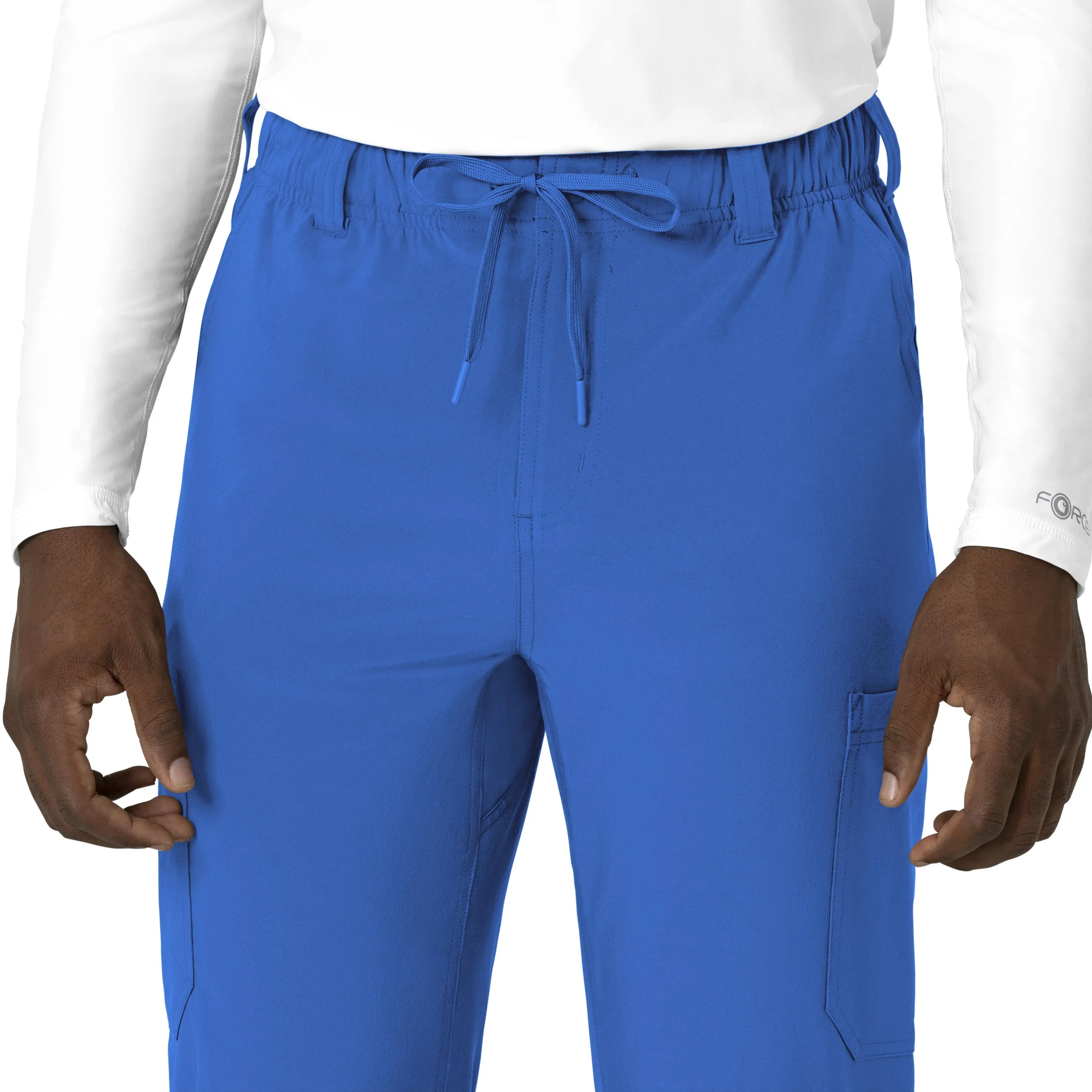 Carhartt Force Cross-Flex Men's Straight Leg Scrub Pant - Royal