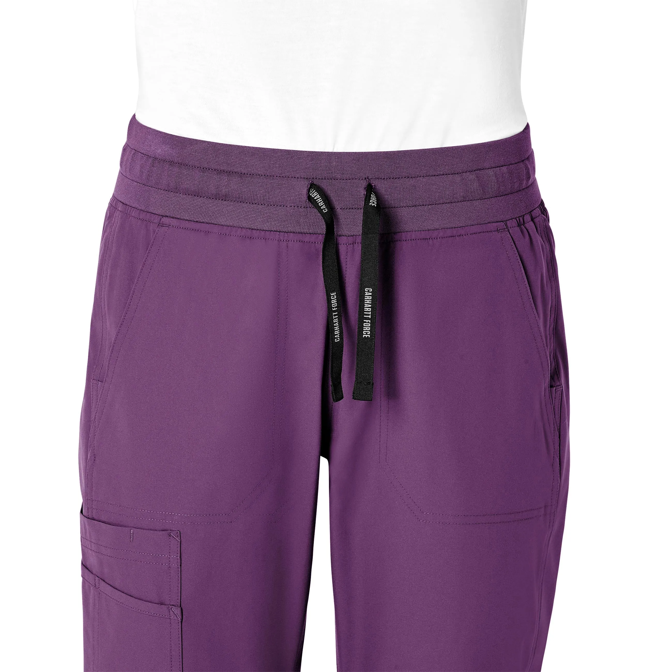 Carhartt Force Essentials Women's Jogger Scrub Pant - Eggplant