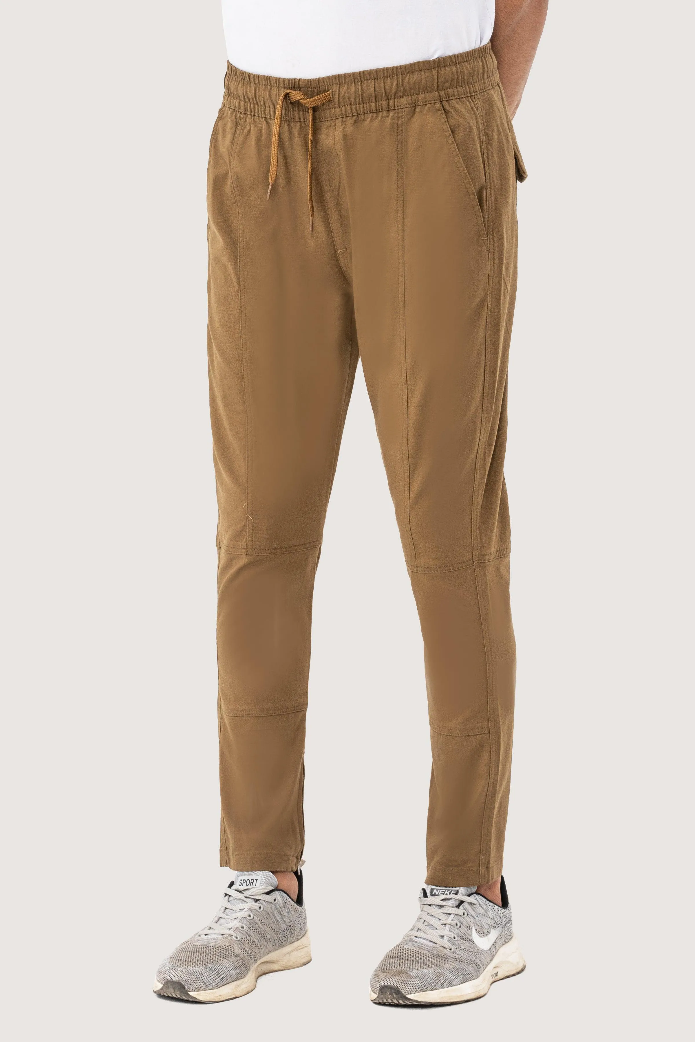 CASUAL RIPSTOP TROUSER DARK KHAKI