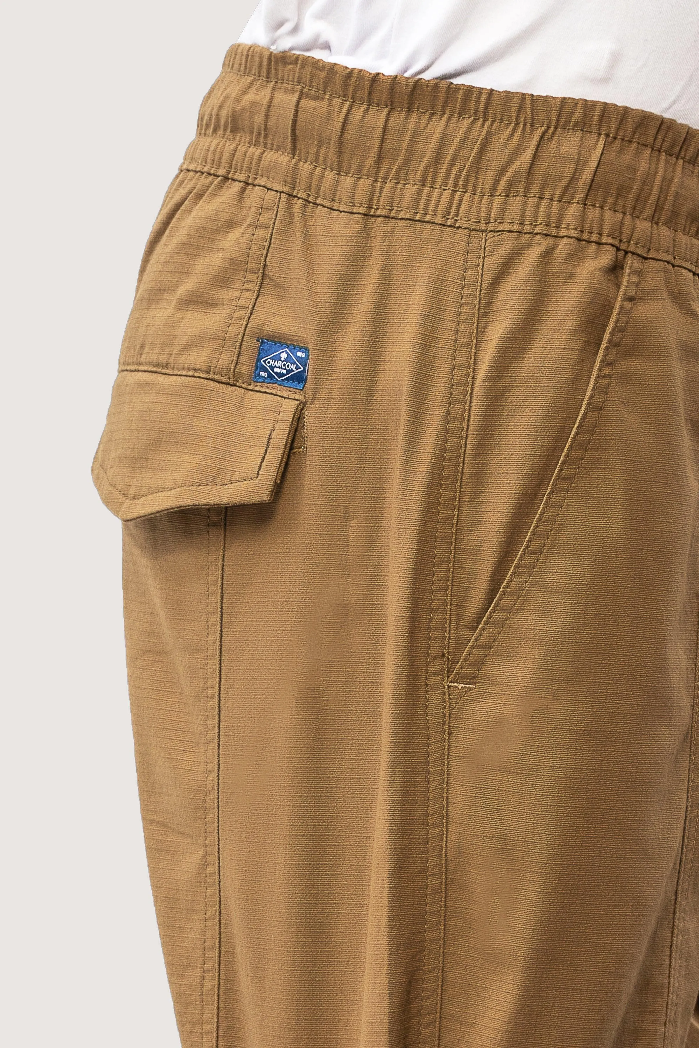 CASUAL RIPSTOP TROUSER DARK KHAKI