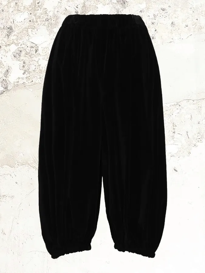 Comme Des Garçons cotton velvet trousers