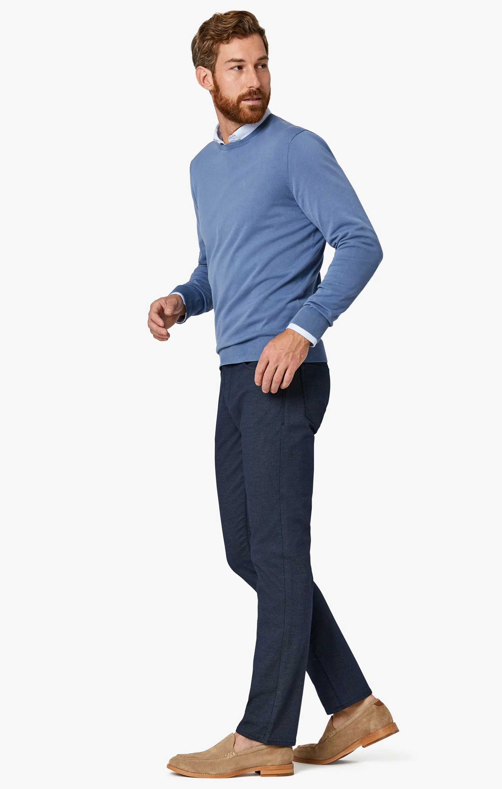 Courage Straight Leg Pants in Navy Coolmax