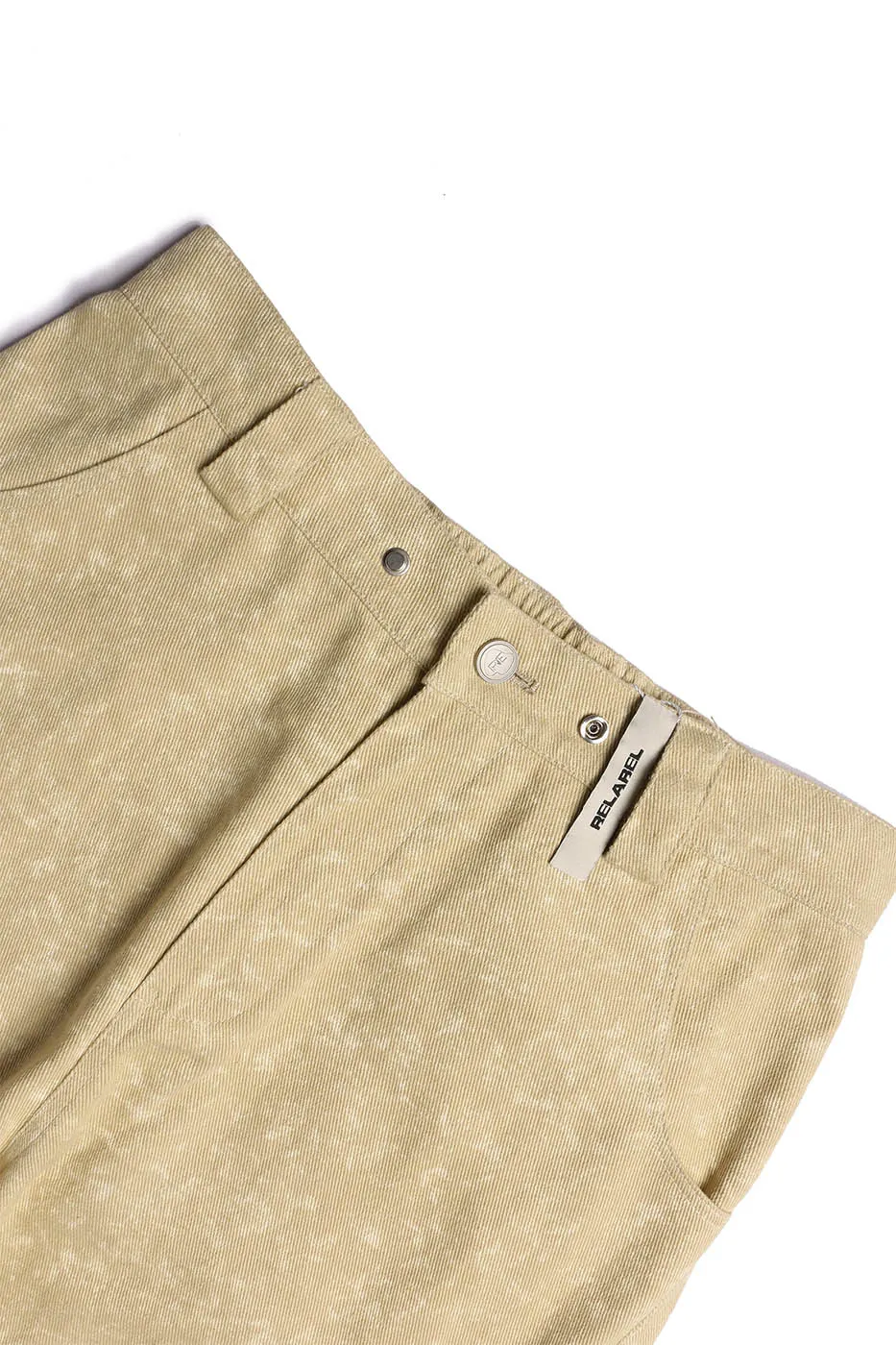 Deconstructed Khaki Cargo Pants