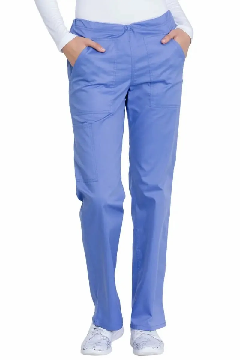 Dickies Industrial Women's Tall Pants Scrub Set | Ceil Blue