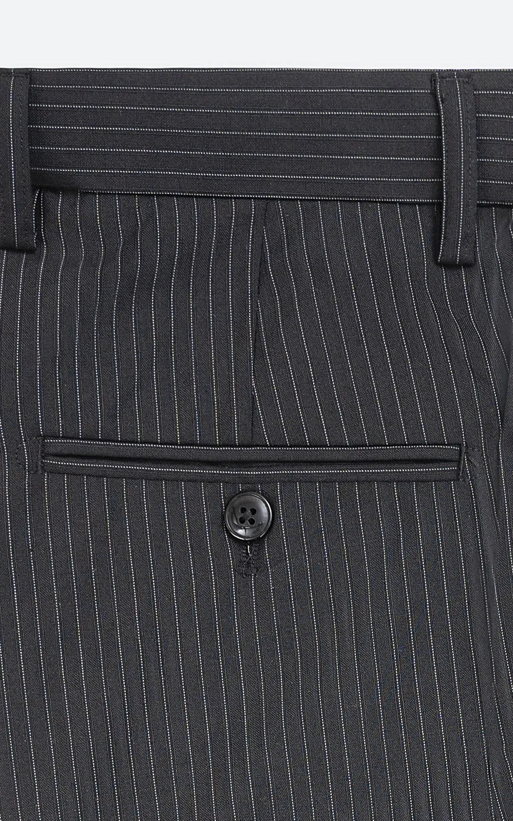 DRESS PANT  SLIM FIT BLACK STRIPER