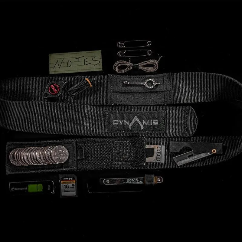 Dynamis Alliance 1.5" LOPRO Belt Black Logo