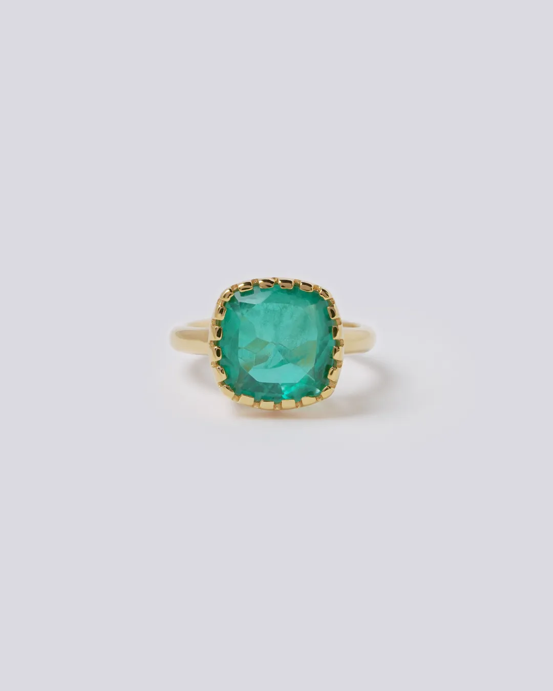 Emerald Claw Ring