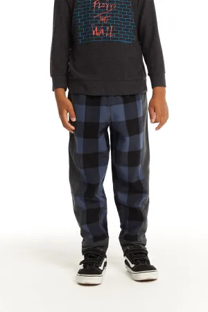 Ghost Plaid Side Panel Jogger