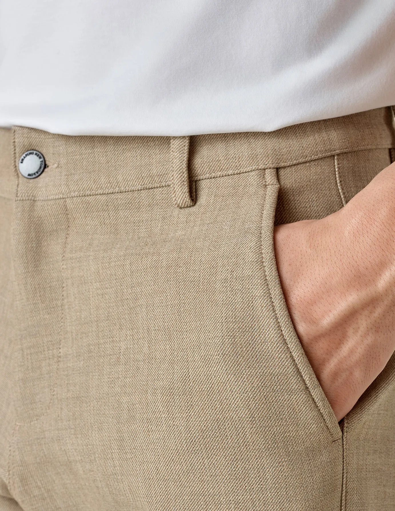 Heavy Edition Pants Slim Sand Twill 2.0