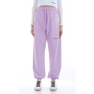 Hinnominate Plush Cotton Sweatpants with Logo Detail