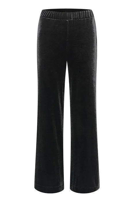 Inwear Jaques Pant in Black Velvet