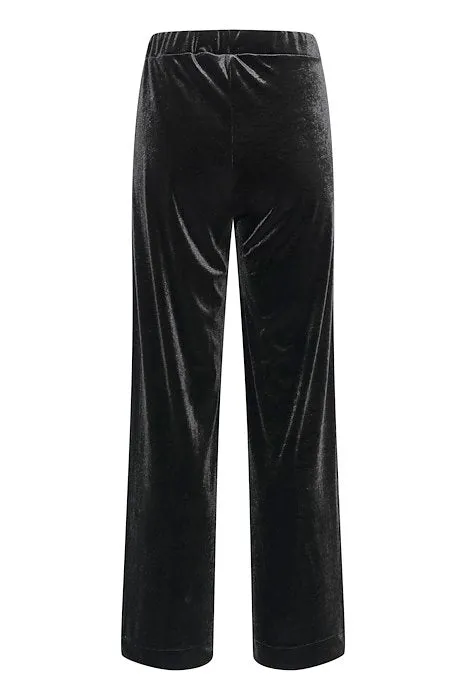 Inwear Jaques Pant in Black Velvet