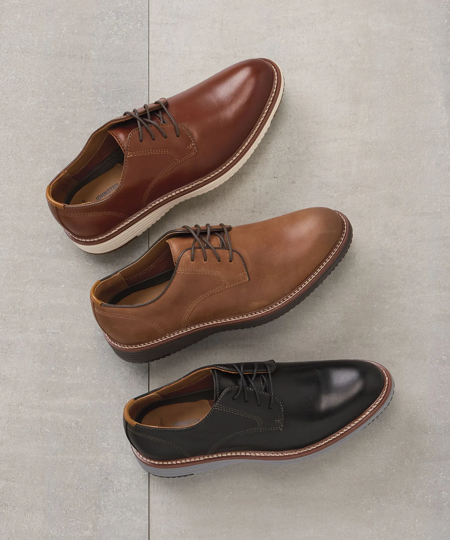 Johnston & Murphy Plain Toe Shoe