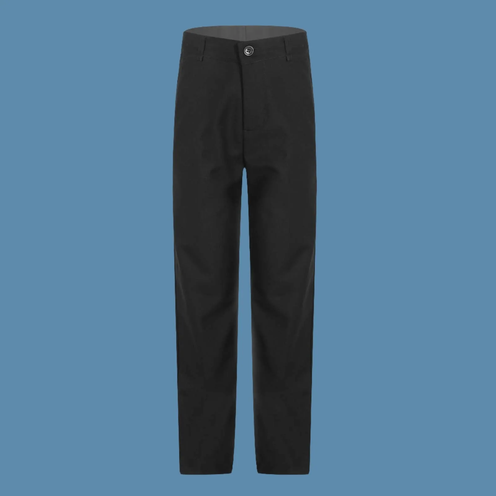 Kids Straight Leg Back To School Uniform Trousers