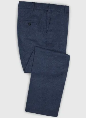 Lanificio Zegna Trofeo Rich Blue Wool Pants