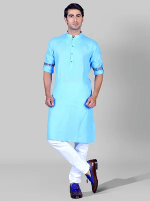 Light Blue Kurta Set | Azania