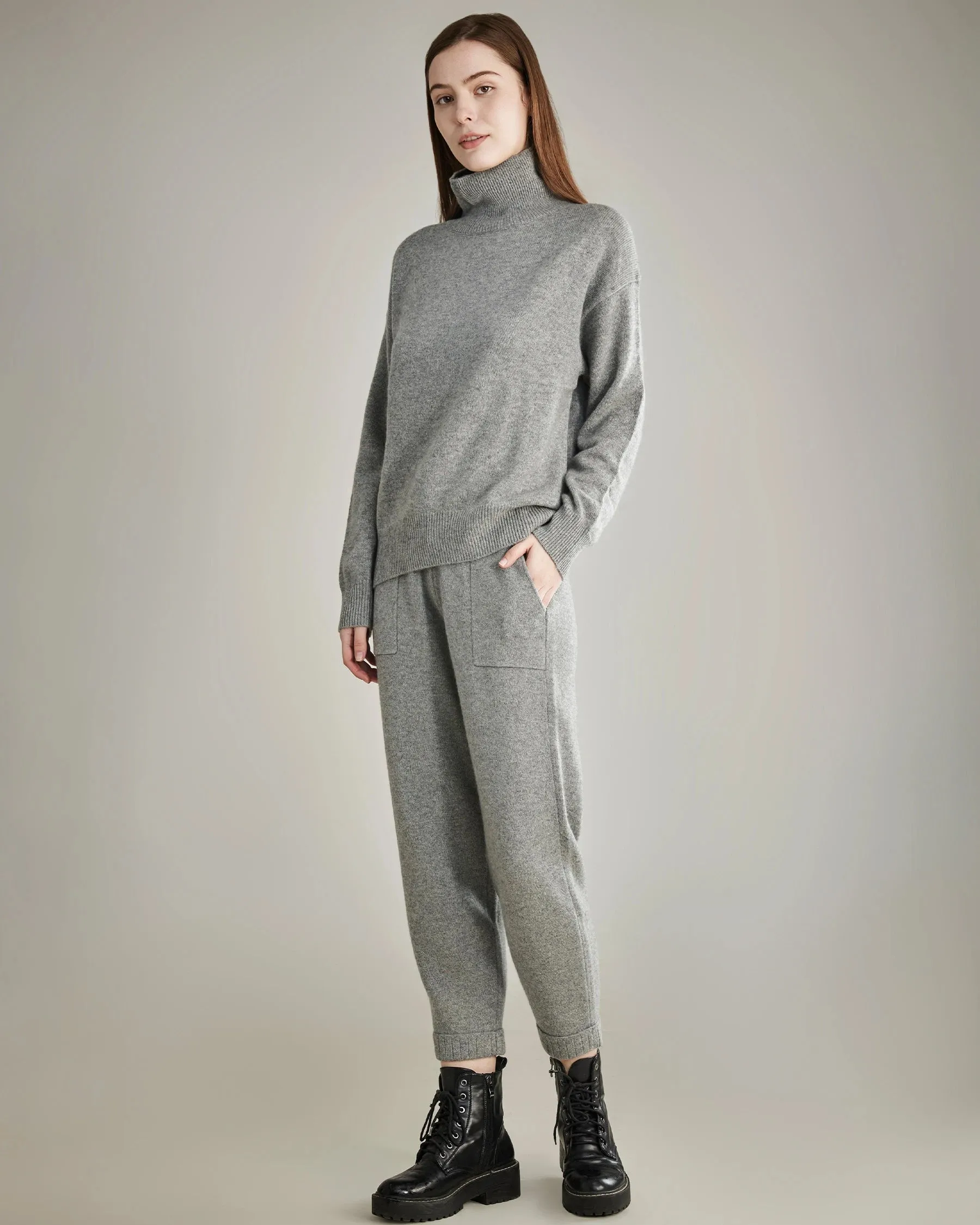 Loose Casual Cashmere Pants