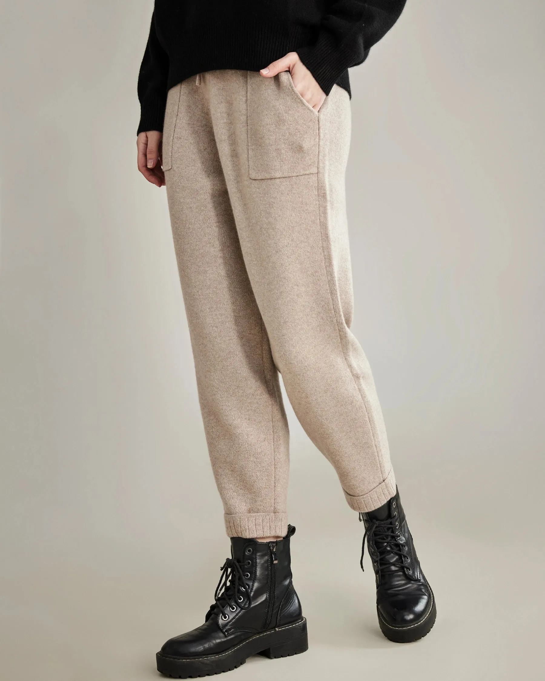 Loose Casual Cashmere Pants