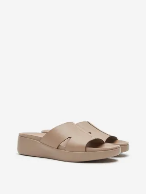 LUNA BLU Beige Comfort Sandals