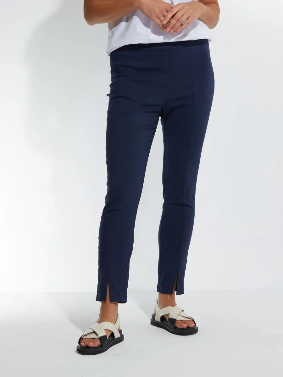 Marco Polo 7/8 Bengaline Pant - Navy