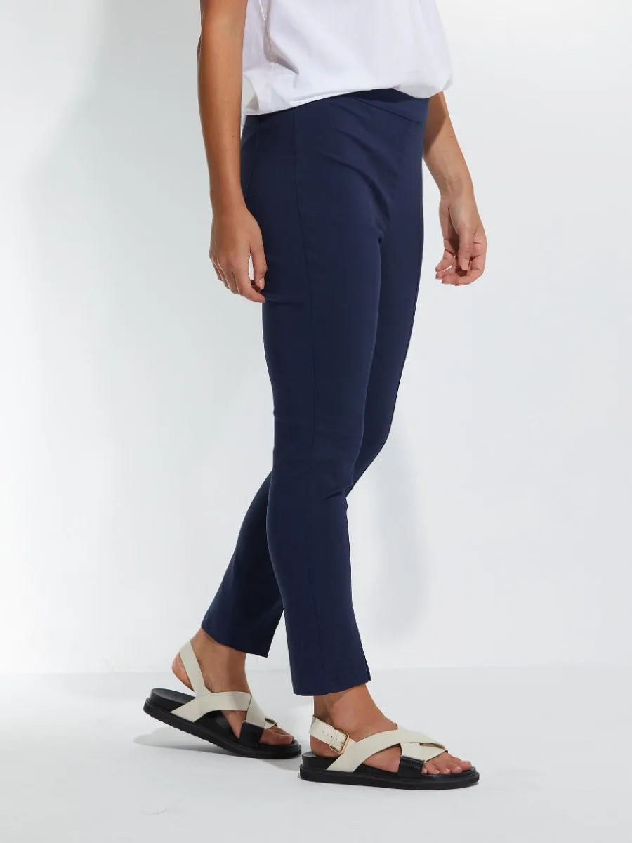 Marco Polo 7/8 Bengaline Pant - Navy