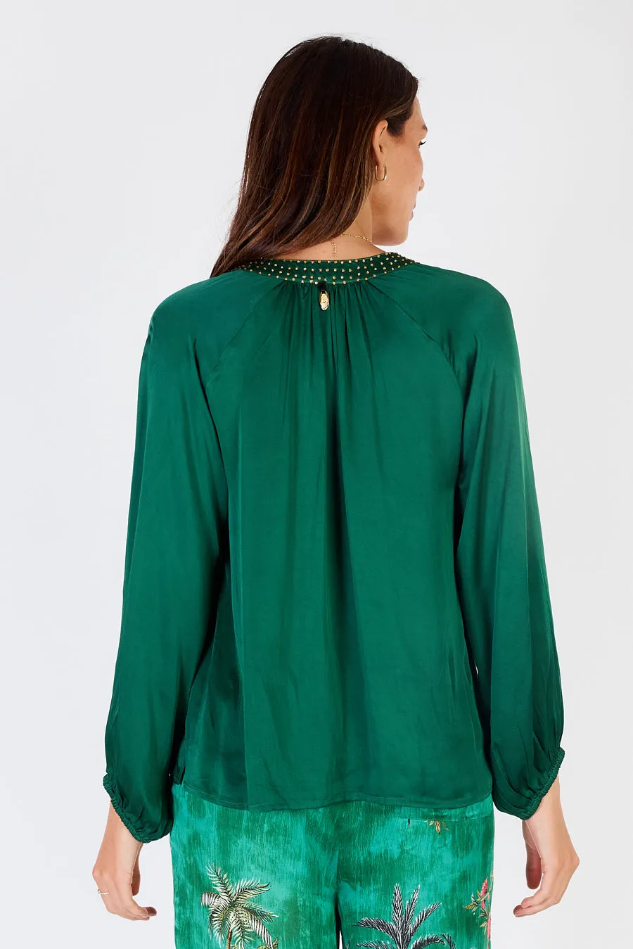 Marigold Shirt Green