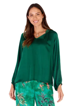 Marigold Shirt Green