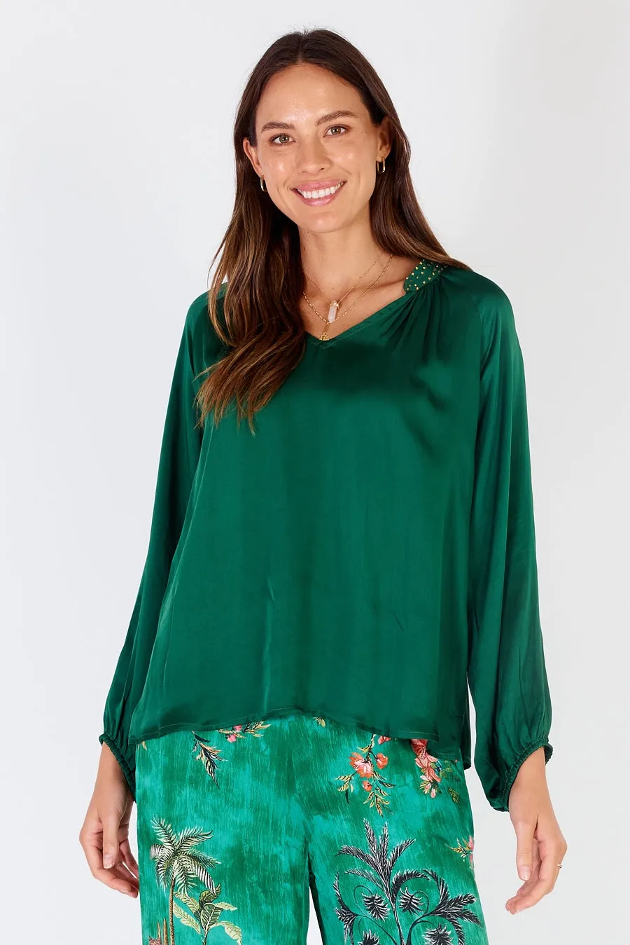 Marigold Shirt Green